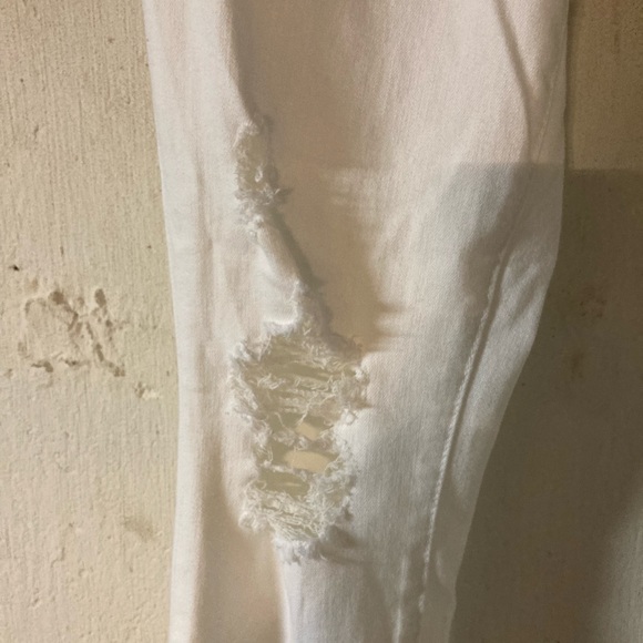 Pacsun NWOT, white, super stretch, ankle jeggings, size 30 - Picture 2 of 8